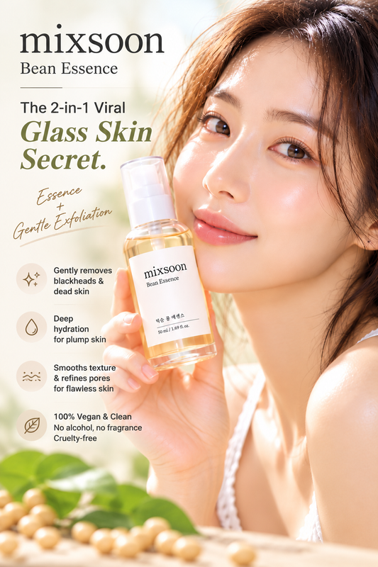 Mikxsoon Bean Essence 50ml /Gentle Exfoliating Fermented Essence