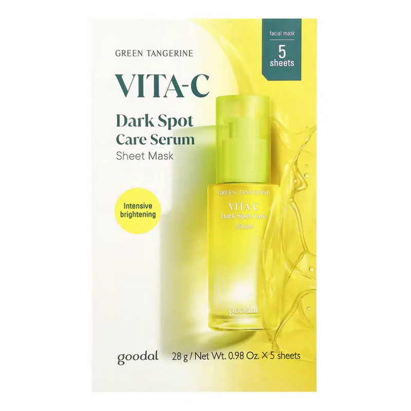 Green Tangerine Vita C Dark Spot Serum Sheet Mask